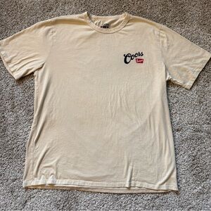 Coors Beer X Huckberry Collab 100% Supima Cotton T-shirt Men’s Size XL  Slim